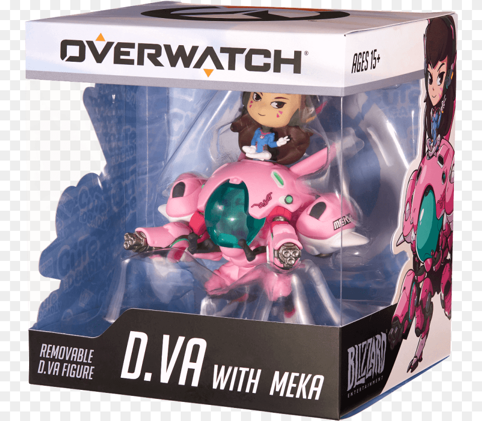 Va With Meka Cute But Deadly Figure1 Cute But Deadly Dva, Adult, Female, Person, Woman Png Image