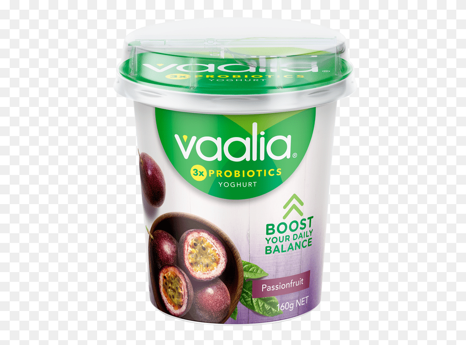 Vaalia Low Fat Passionfruit, Yogurt, Plant, Herbs, Herbal Free Png