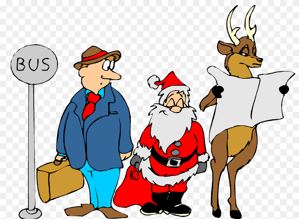 Vacation Christmas Holiday Clip Art Reindeer, Person, Baby, Book, Publication Free Png