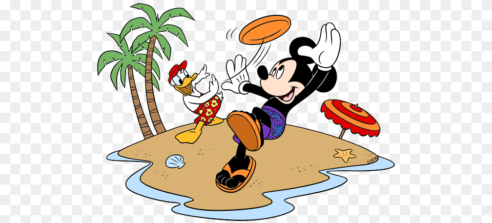 Vacation Clipart Mickey, Cartoon Png