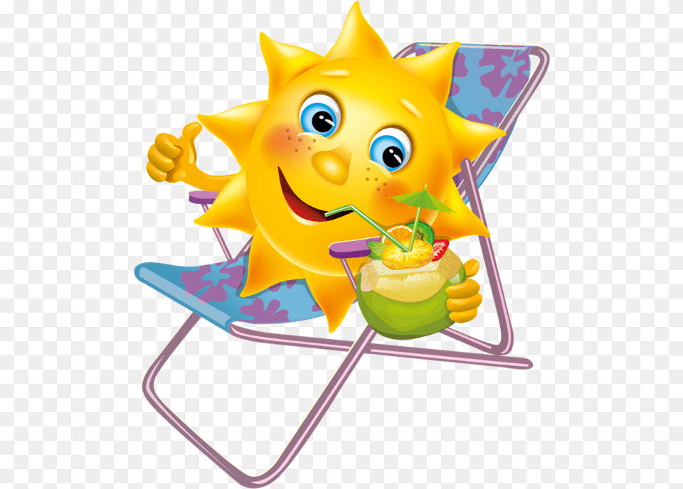 Vacation Emoji, Furniture, Chair Free Png Download