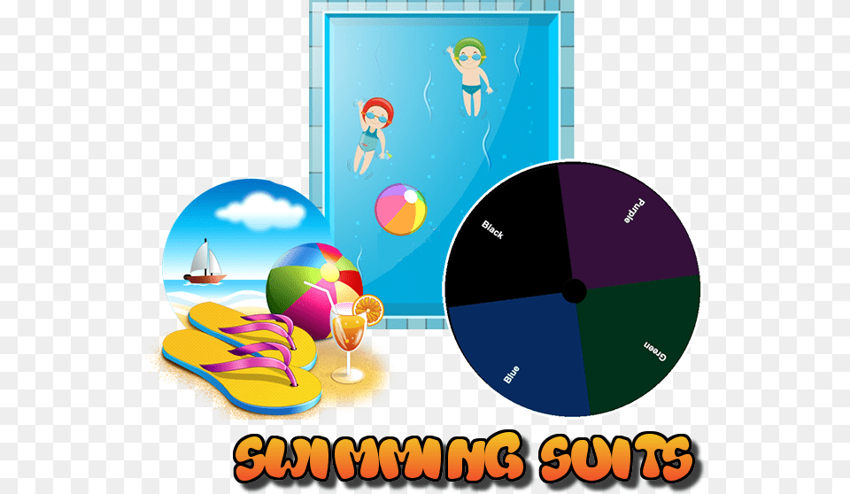 Vacation Icon Game Swimming Suits Transparent Background Beach Clipart, Person, Face, Head Free Png Download
