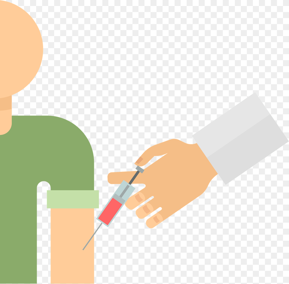 Vaccination Clipart, Injection Free Transparent Png