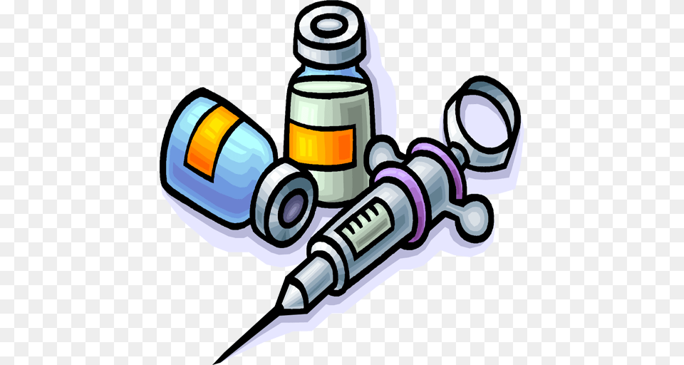 Vaccine Clipart Flu Shot Needle Clip Art, Injection, Dynamite, Weapon Free Png Download