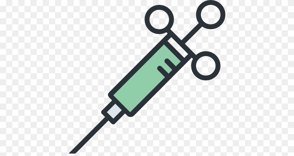 Vaccine Medical Icon Of Epic Landing, Injection Free Png Download