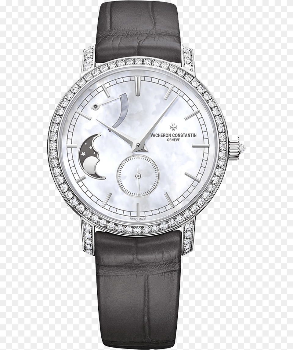 Vacheron Constantin Traditionnelle Moon Phase, Arm, Body Part, Person, Wristwatch Free Png