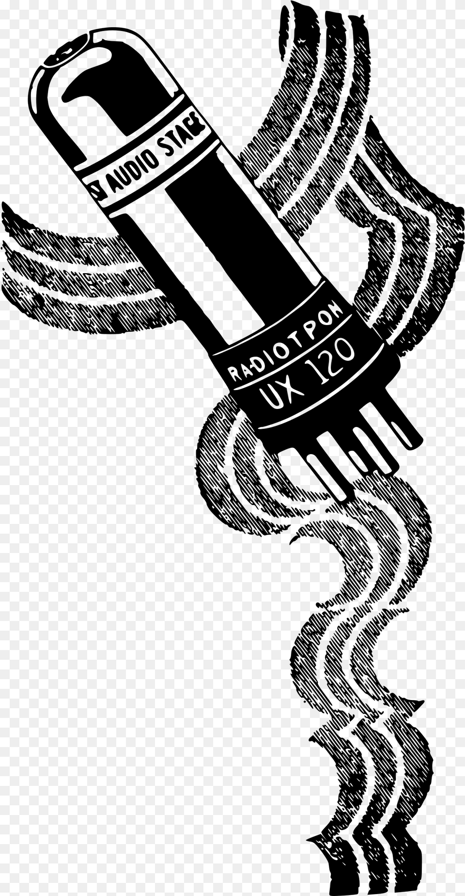 Vacuum Tube Clip Arts, Gray Png Image
