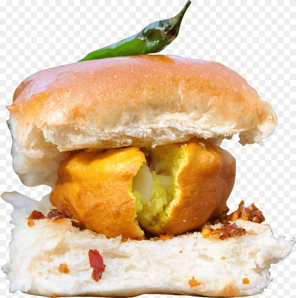 Vada Pav Images Hd, Bread, Bun, Burger, Food Png Image