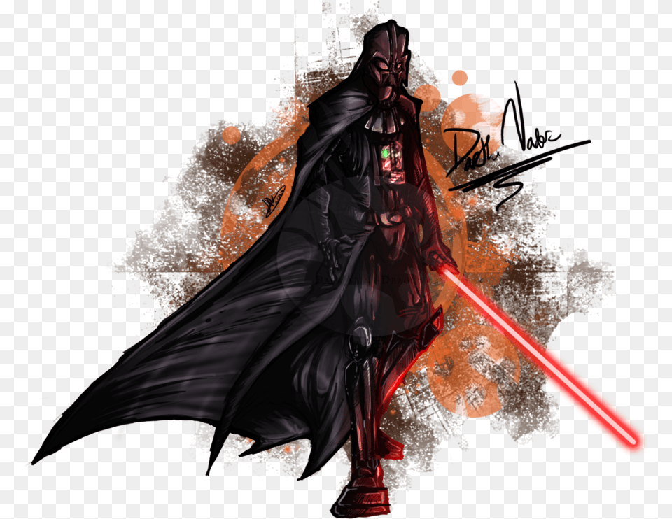 Vader Drawing Epic Royalty Darth Vader, Fashion, Adult, Female, Person Png Image