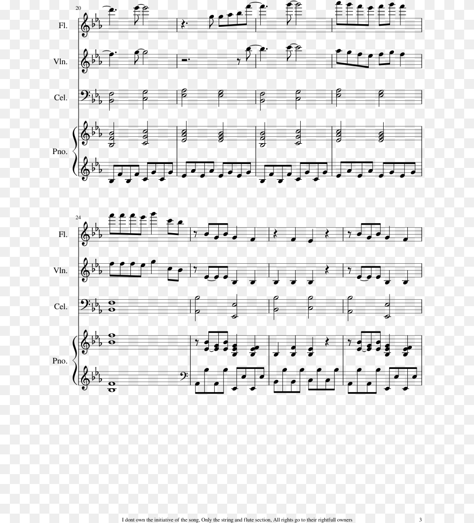 Vagabond Vaughan Williams Sheet Music, Gray Png