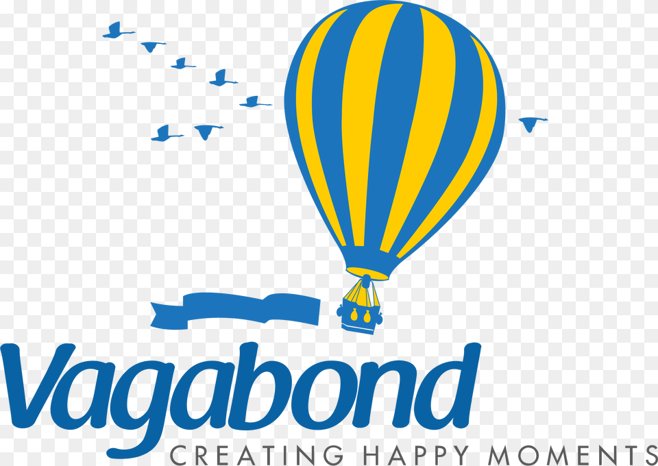 Vagabond Website Logo Hot Air Balloon, Aircraft, Transportation, Vehicle, Hot Air Balloon Free Transparent Png