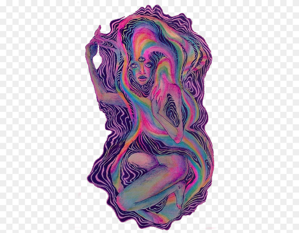Vagina, Purple, Art, Painting, Modern Art Png Image