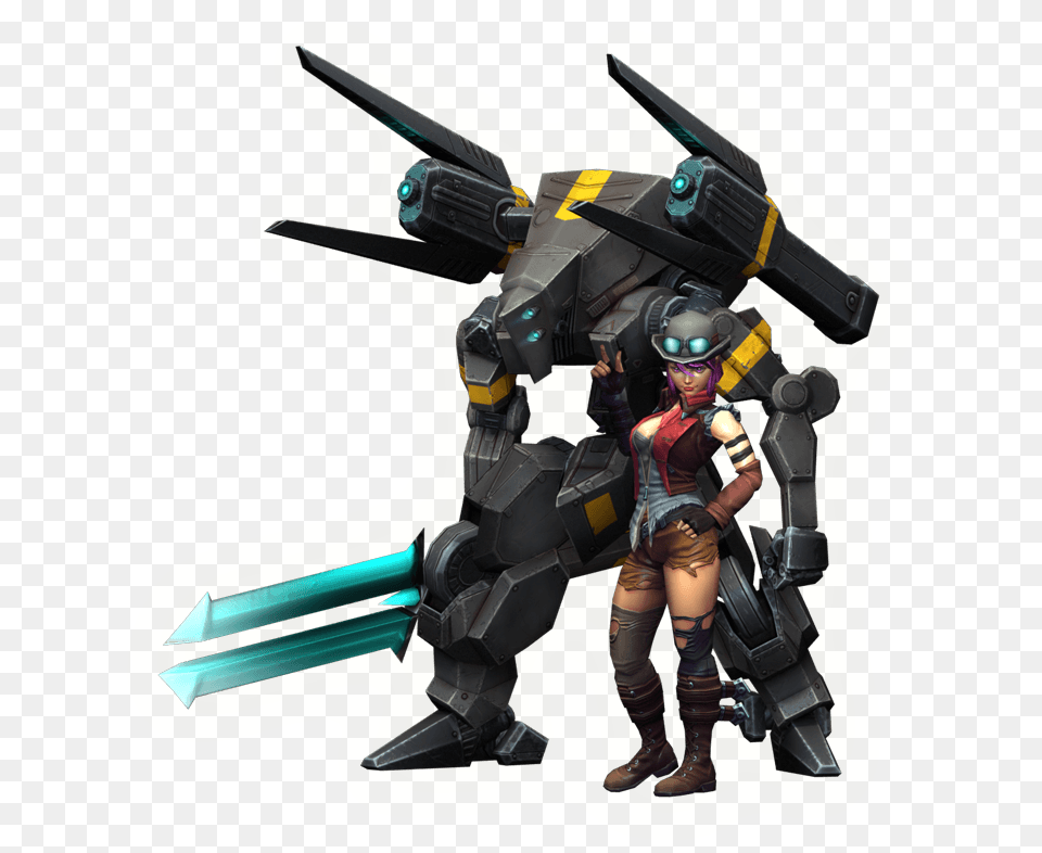 Vainglory Joule Image With No Joule Mecha, Toy, Adult, Male, Man Free Transparent Png
