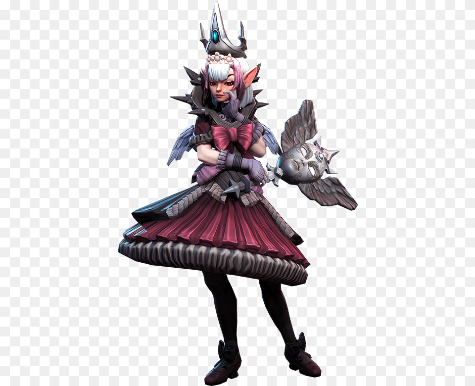 Vainglory Malene Fan Fanart Image Transparent Anime Figure, Person, Clothing, Costume, Book Free Png Download