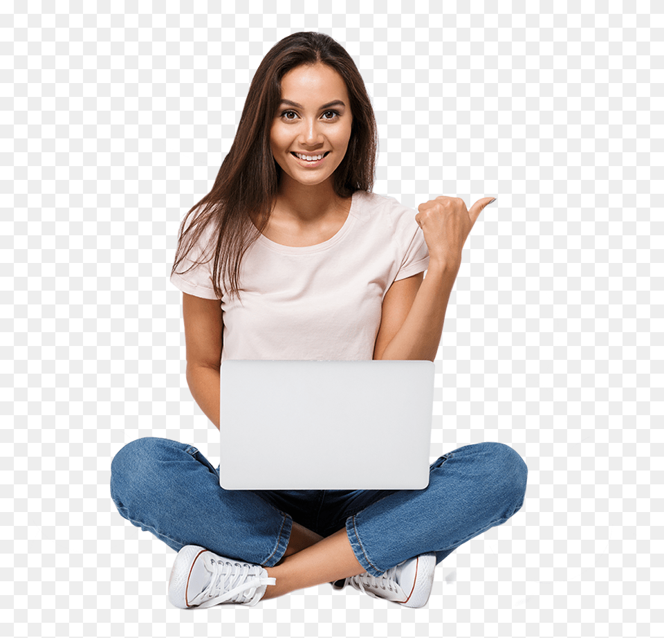 Valatam Virtual Assistant Caracas Venezuela Entrepreneur Sitting, Teen, Person, Pc, Laptop Png