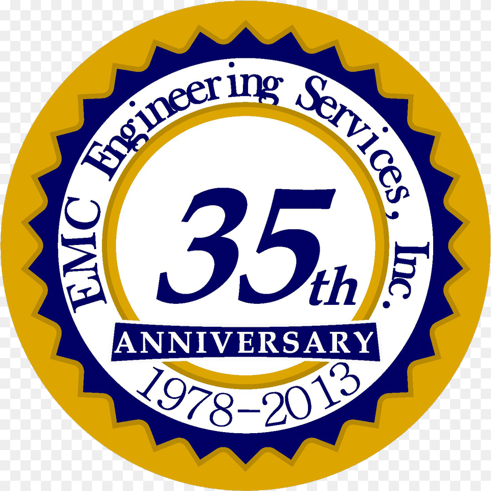 Valdosta Branch Office Celebrates Emc39s 35th Anniversary Marimekko Oiva Deep Plate, Logo, Symbol, Badge, Number Free Transparent Png