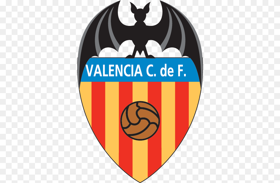 Valencia Cf Football Logo Design Valencia Logo Free Transparent Png