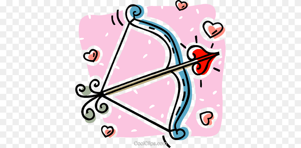 Valentim Arco E Flecha Livre De Direitos Vetores Clip Cartoon Bow And Arrow, Triangle Free Png
