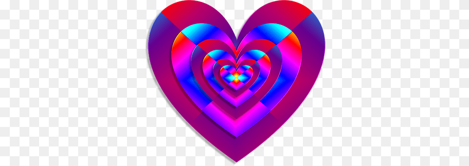Valentine Purple, Heart, Disk, Pattern Png