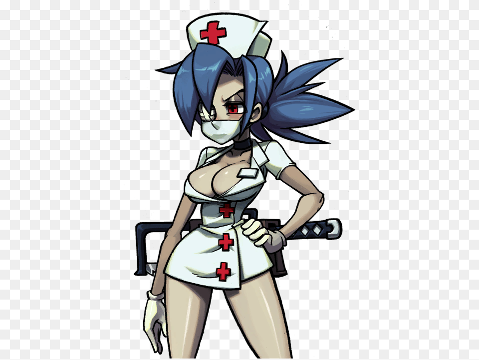 Valentine Agitated B Valentine Skullgirls, Book, Comics, Publication, Adult Free Png Download