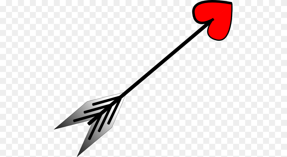Valentine Arrow Clip Art, Weapon, Blade, Dagger, Knife Free Png