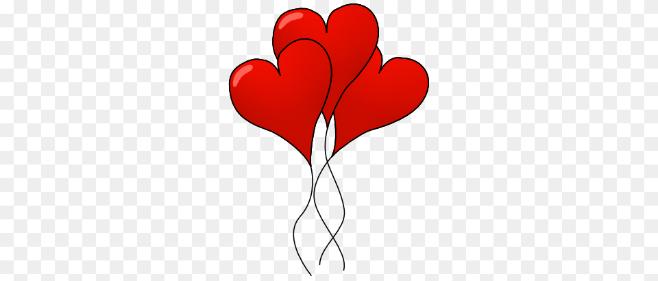 Valentine Balloon Cliparts, Flower, Heart, Petal, Plant Png Image