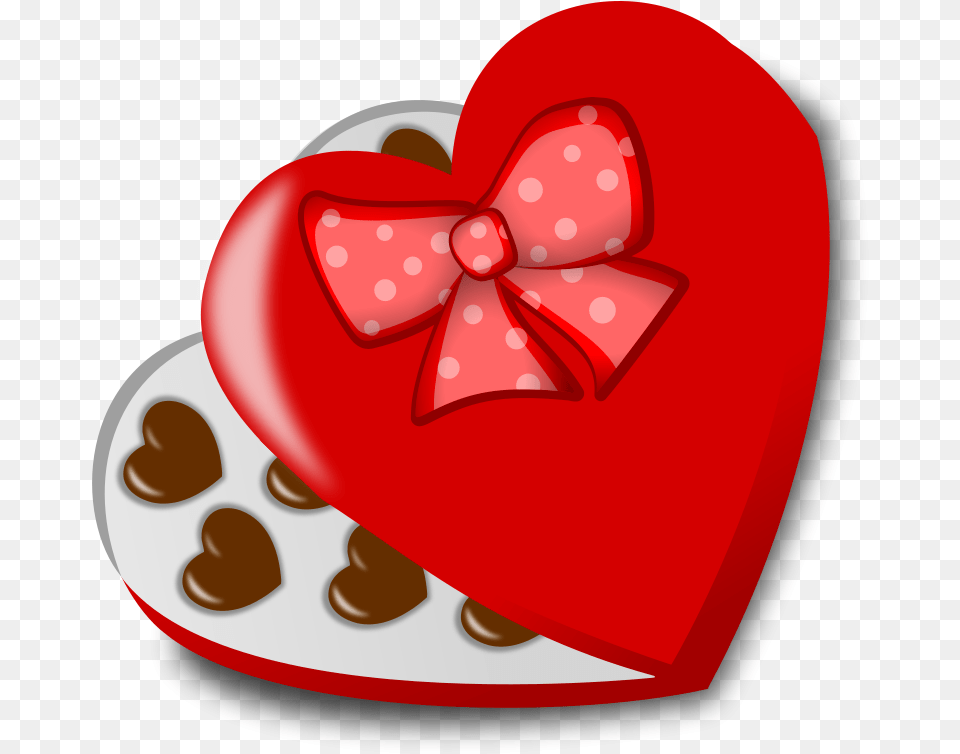 Valentine Candy Clipart Box Of Chocolates Clip Art, Heart, Food, Ketchup Free Transparent Png