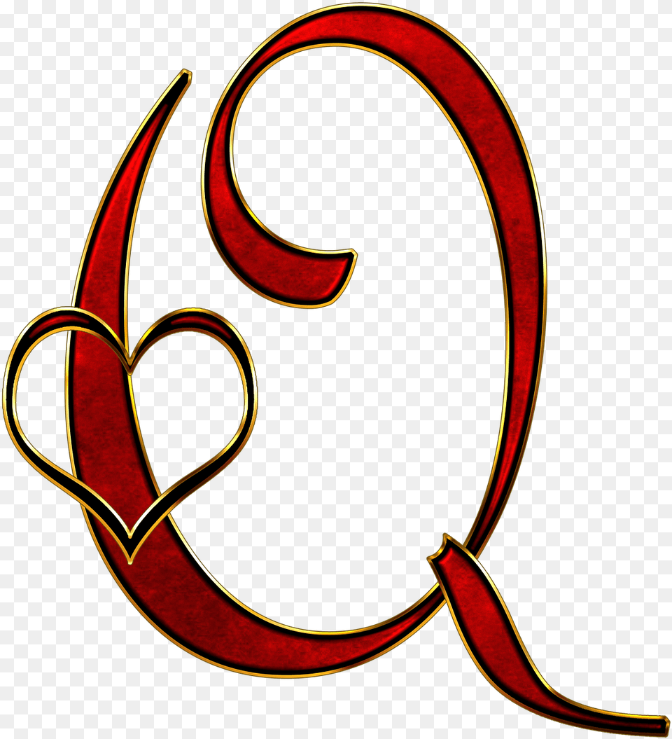 Valentine Capital Letter Q Alfabetos Com Letras, Symbol, Text, Alphabet, Ampersand Free Transparent Png