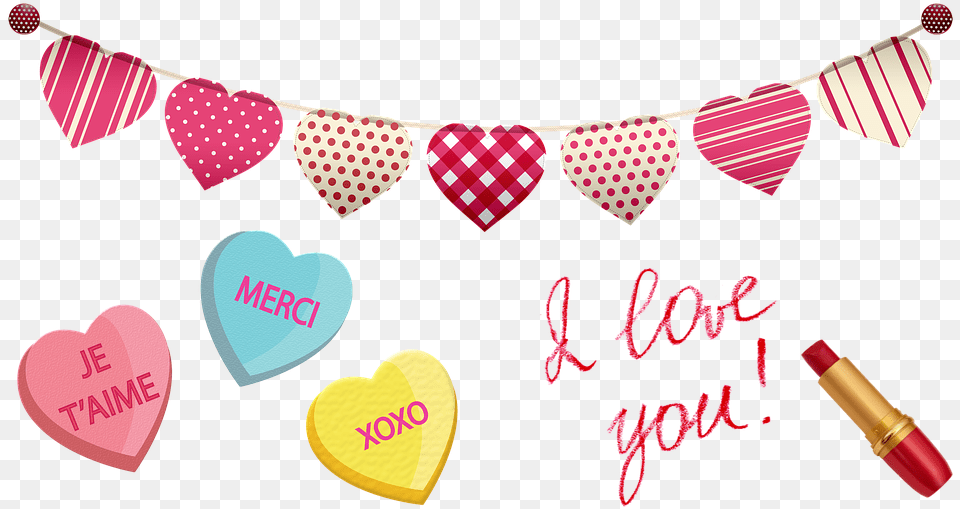 Valentine Clip Art Hearts Candy Heart Valentine Clip Art, Cosmetics, Lipstick, Accessories Png