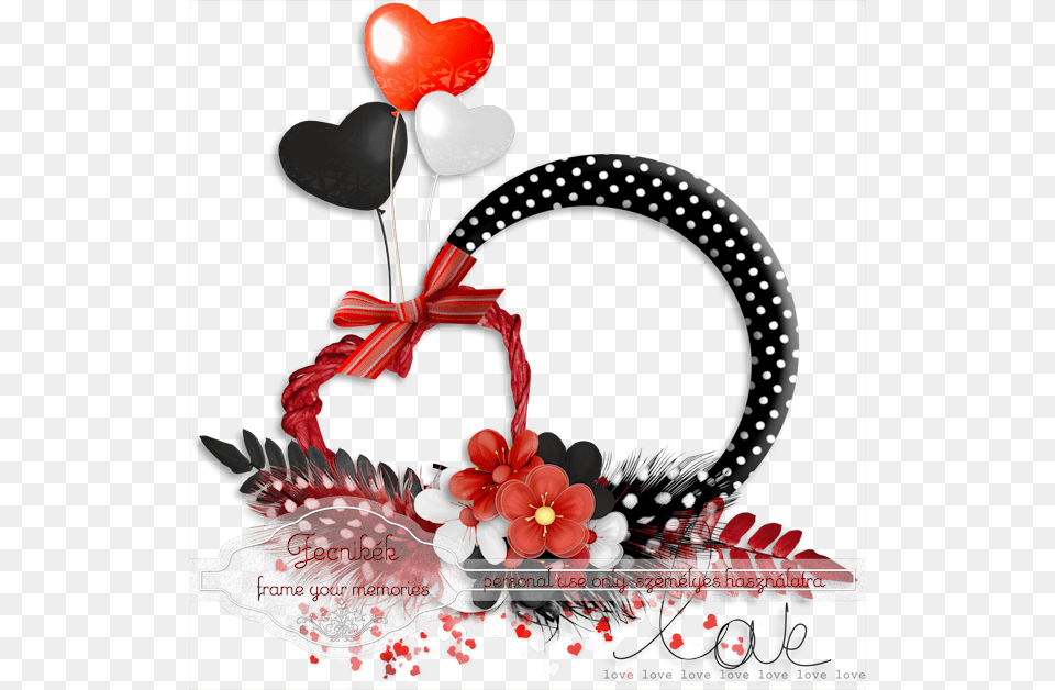 Valentine Cluster Frame Valentines Day Cluster Frame, Balloon, Envelope, Greeting Card, Mail Png