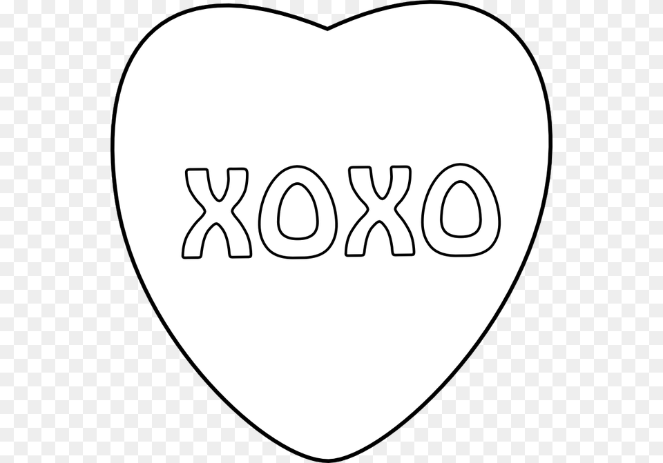 Valentine Conversation Hearts Coloring, Logo, Guitar, Musical Instrument Free Png Download