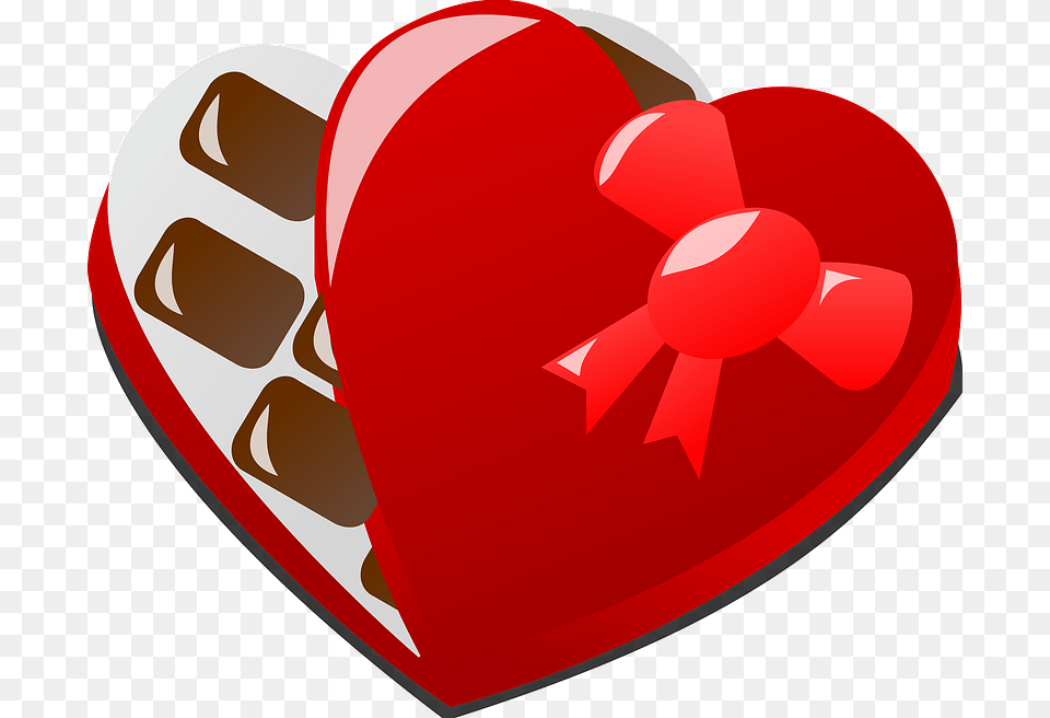 Valentine Day Chocolate Box Clipart Valentine Chocolate Box Clipart, Heart Free Png