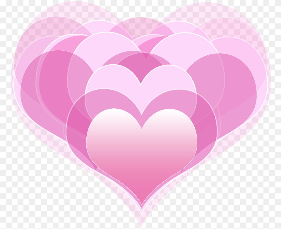 Valentine Day Heart Clipart Hot Air Balloon Heart, Disk Png Image