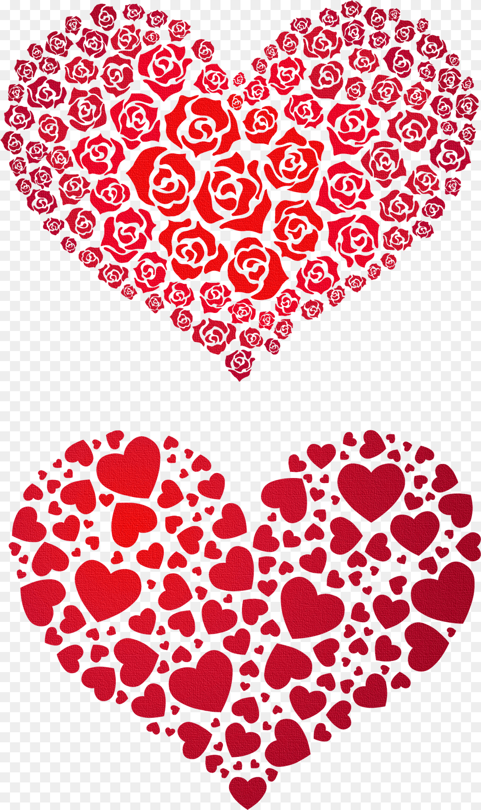 Valentine Hearts Clipart, Heart Free Png
