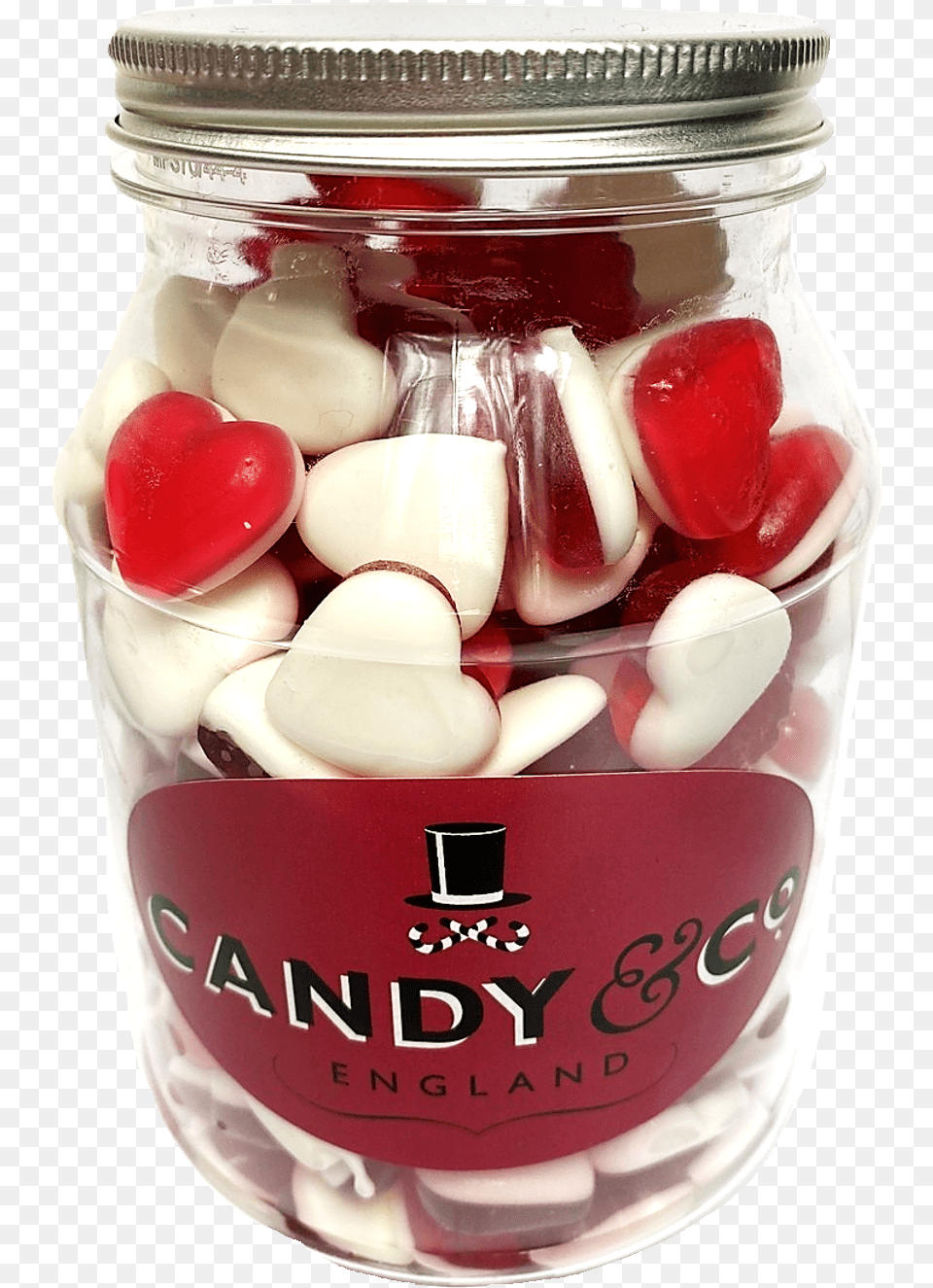 Valentine Jelly Heart Throbs 500g Jar, Food, Sweets, Egg, Candy Png Image