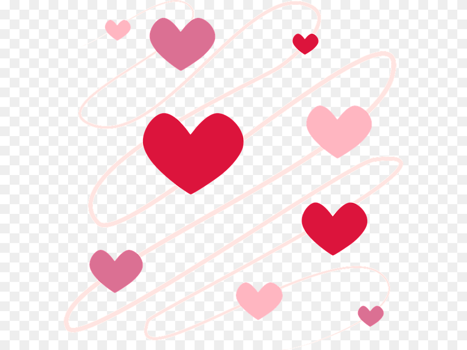 Valentine Love Heart Lines Connected Love, Dynamite, Weapon, Smoke Pipe Free Png
