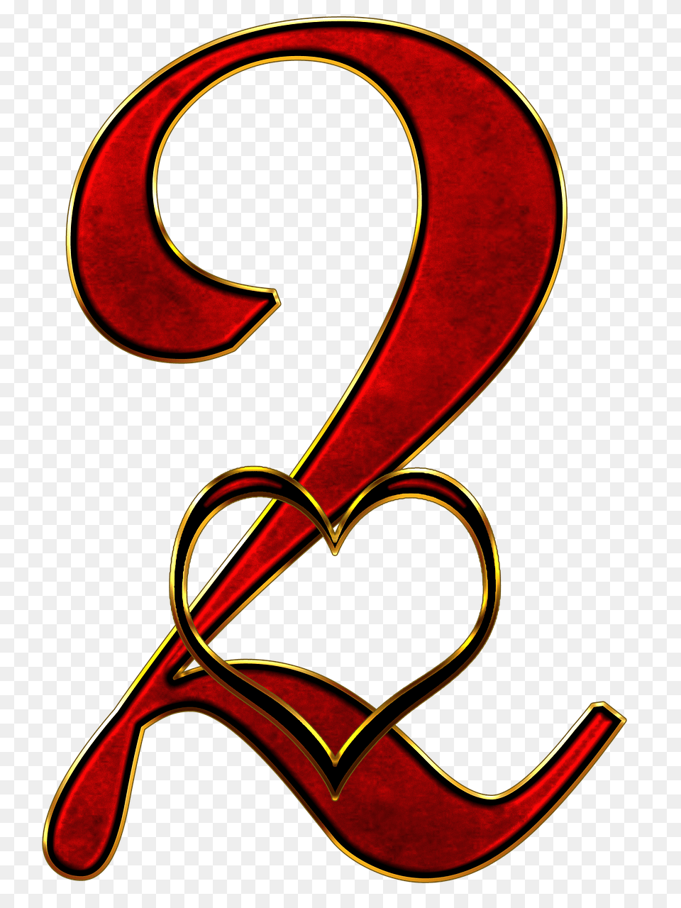 Valentine Number, Alphabet, Ampersand, Symbol, Text Free Png Download