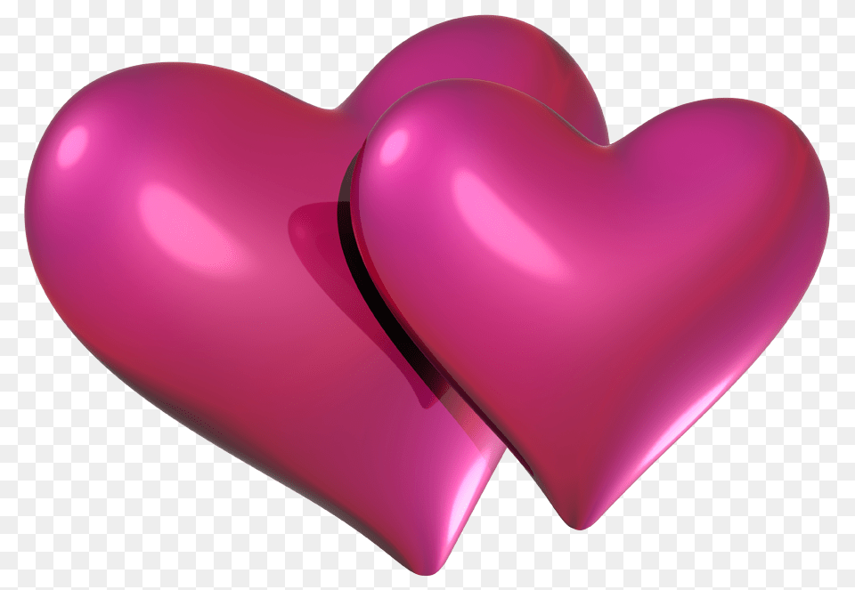 Valentine Pink Hearts, Heart, Balloon, Symbol Png