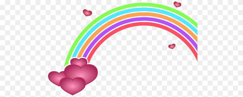 Valentine Rainbow Clip Arts For Web, Art, Graphics, Light Png Image