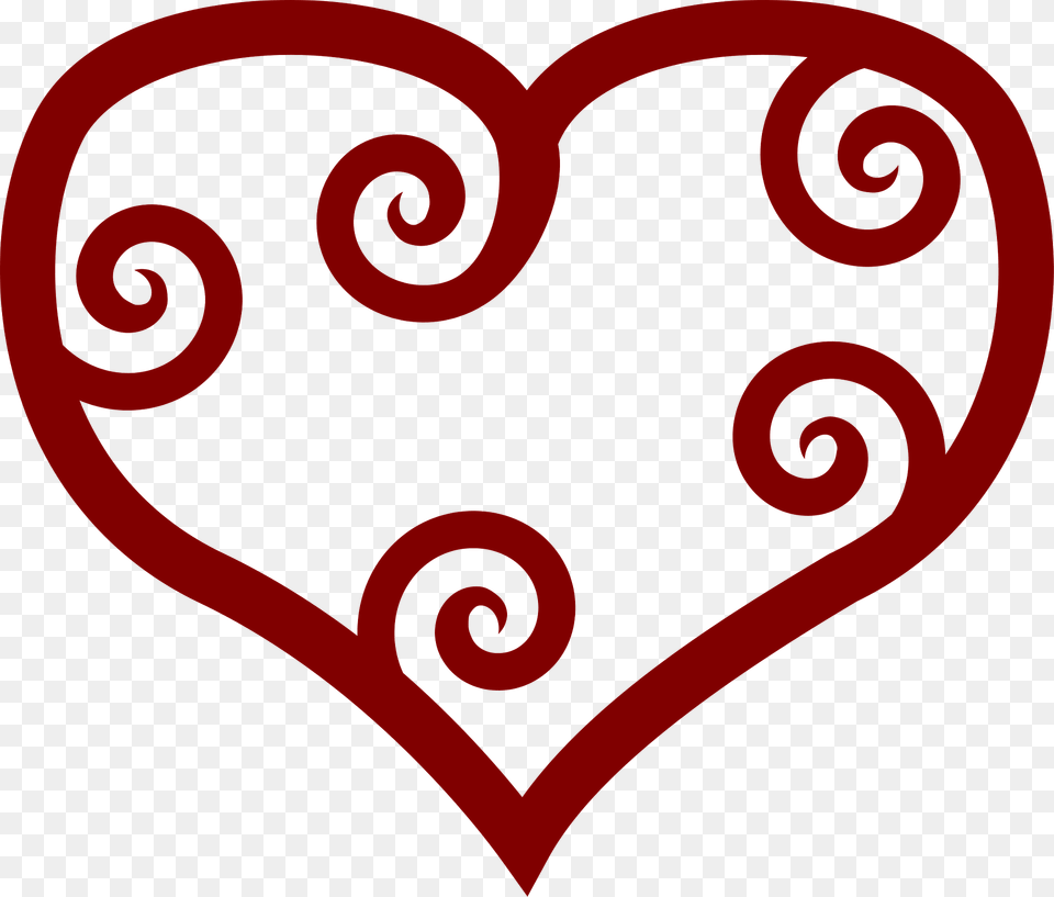 Valentine Red Maori Heart Clipart, Dynamite, Weapon Png Image