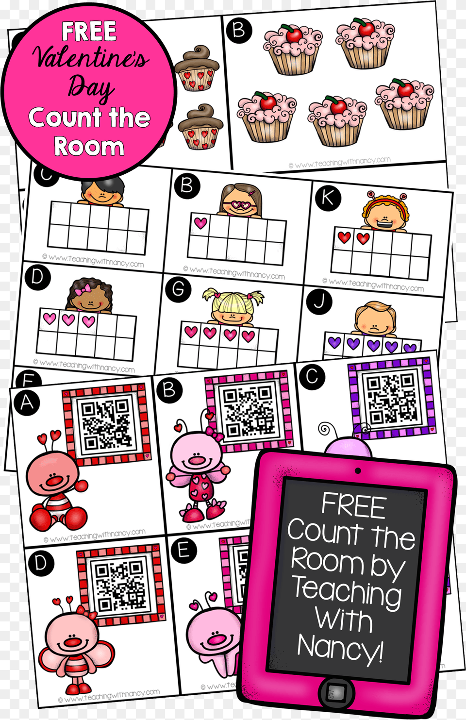 Valentine S Day Count The Room, Book, Comics, Publication, Baby Free Png Download