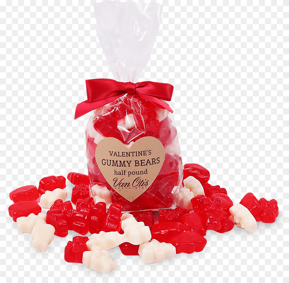 Valentine S Gummy Bears Candy, Food, Sweets, Bag Png