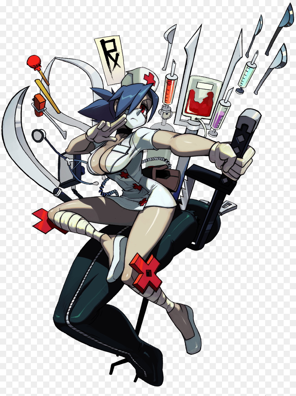 Valentine Skullgirls Vs Battles Skull Girls Valentine, Adult, Female, Person, Woman Free Transparent Png