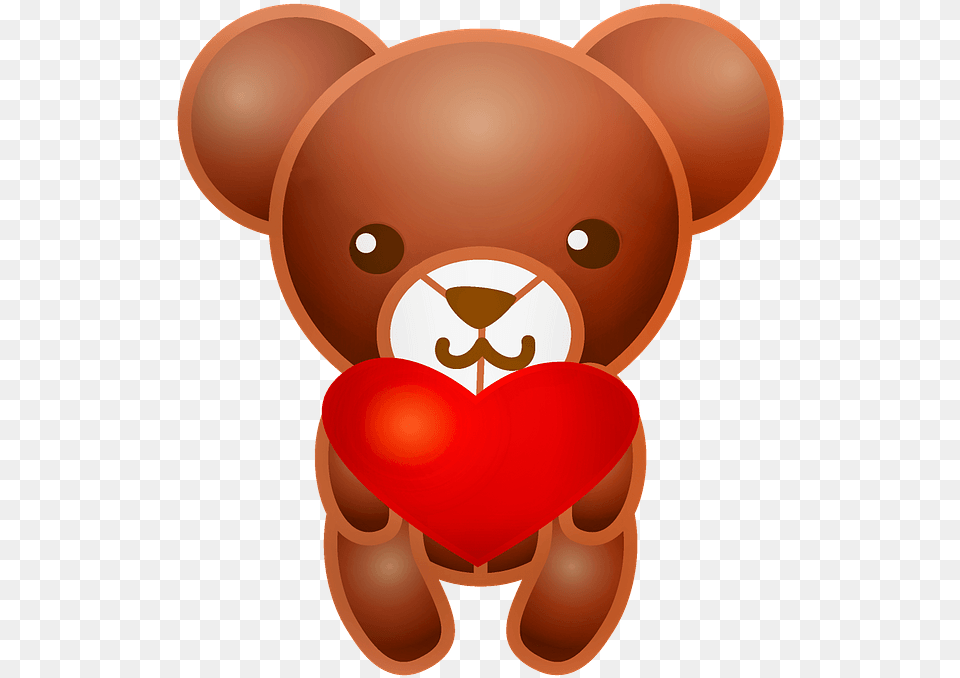 Valentinequots Day Bear Clipart Valentine39s Day Png Image