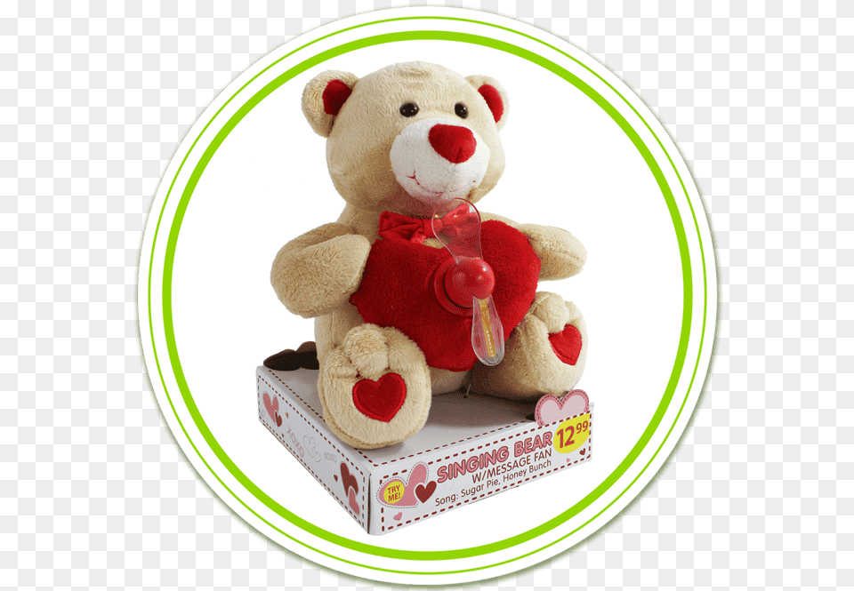 Valentines Bear Led Sound And Light Plush Sound Amp Light Teddy Bear, Teddy Bear, Toy Png Image