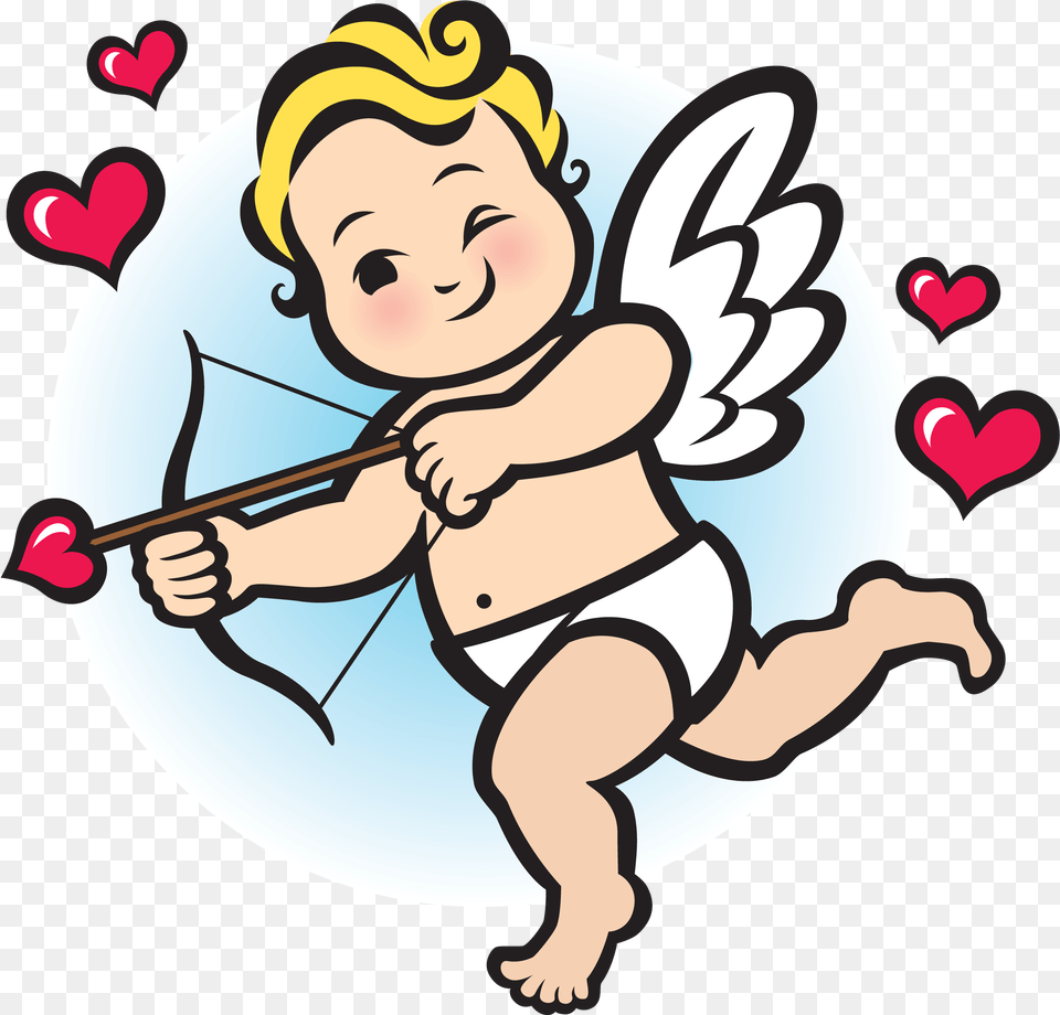 Valentines Date Ideas Milwaukee Baby Cupid Cartoon, Person, Face, Head Png