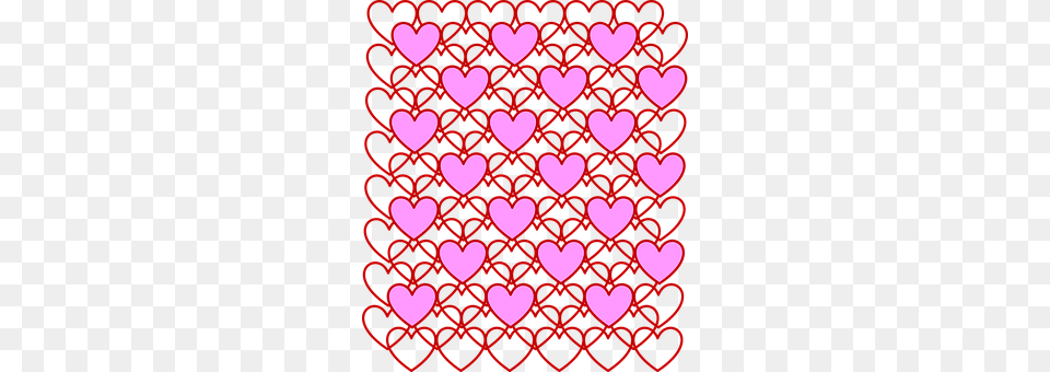 Valentines Day Heart, Pattern Png Image