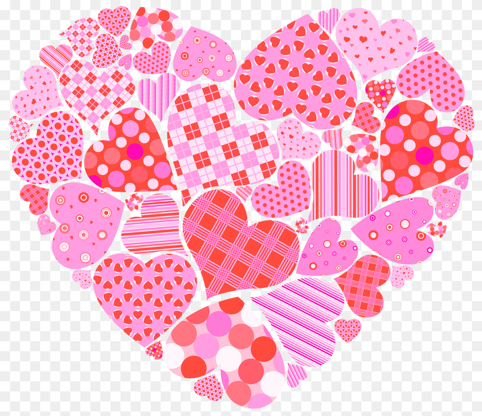 Valentines Day, Pattern, Art, Heart, Graphics Free Png Download