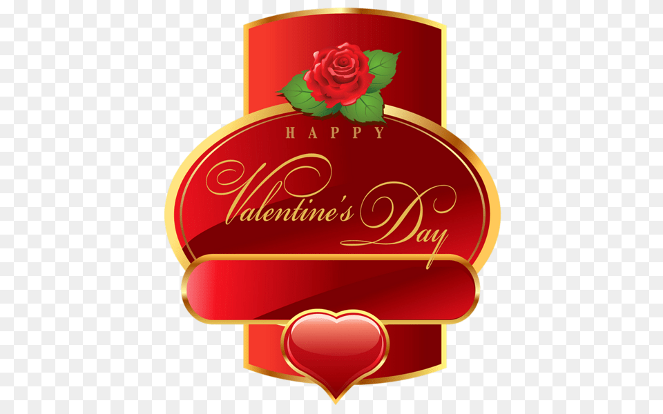 Valentines Day, Flower, Plant, Rose, Logo Png Image