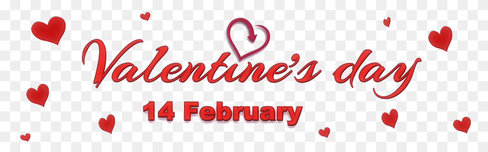 Valentines Day, Heart, Text Free Png Download